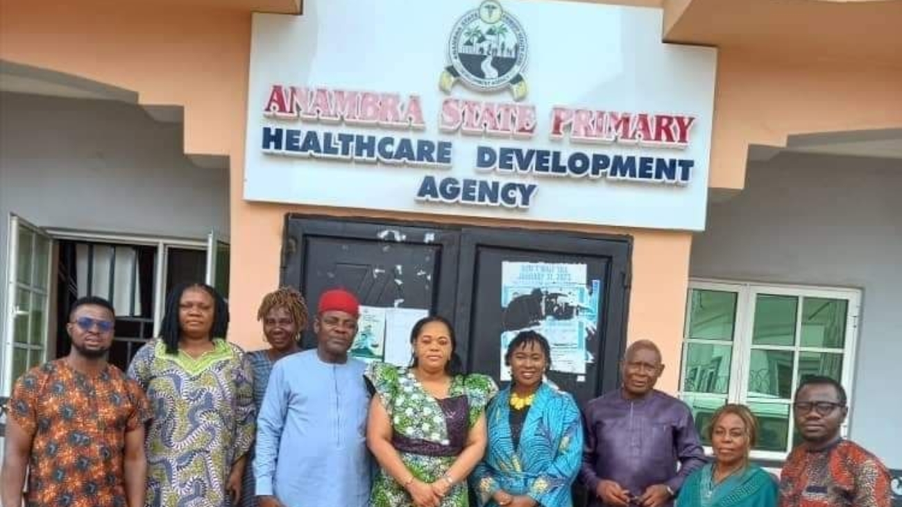 Courtesy Visit to the Executive SecretaryChief Executive Officer, Anambra State Primary Health Care Development Agency (2)